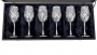 Набор серебряных бокалов "Астория" (6 шт) (объем 1 бокала 300 мл) - фото 4