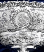 Большая серебряная ваза-фруктовница "Семирамида-4" - фото 3
