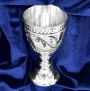 Серебряная рюмка для водки или коньяка "Ладога-3" (объем 50 мл) - фото 1
