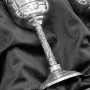 Набор серебряных бокалов "Элита-2" (6 шт) (объем 1 бокала 330 мл) - фото 6