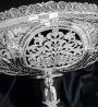 Большая серебряная ваза-фруктовница "Виктория-5" - фото 2