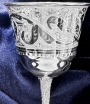 Набор серебряных рюмок для водки или коньяка "Венера-2" (2 шт) (объем 1 рюмки 60 мл) - фото 3