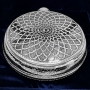 Серебряная двусторонняя фляжка (фляга) "Иллюзия" (объем 300 мл) - фото 2