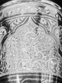 Серебряная рюмка для водки или коньяка "Жасмин-4" (объем 75 мл) - фото 3