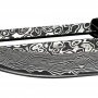 Нож с Дамасской сталью, золотом и бриллиантами "Айсберг-2" - фото 11