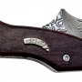 Нож с Дамасской сталью, золотом и бриллиантами "Айсберг-2" - фото 7
