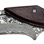 Нож с Дамасской сталью, золотом и бриллиантами "Айсберг-2" - фото 9