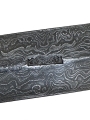 Двойной серебряный кинжал трансформер со слоновой костью, дамасской сталью и маленьким кинжалом "Бастион" - фото 8