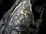 Старинный пистолет "Дантес", ручная работа, серебро - фото 4