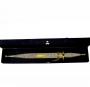 Серебряный меч с эмалью, позолотой, слоновой костью и изумрудом "Чингиз-Хан" - фото 7