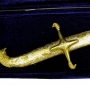 Сабля серебряная с эмалью, позолотой, слоновой костью и гравировкой "Падишах" - фото 13