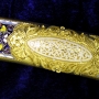Сабля серебряная с эмалью, позолотой, слоновой костью и гравировкой "Падишах" - фото 9