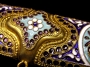 Эксклюзивная серебряная сабля со слоновой костью, горячей эмалью и золотым покрытием "Эдельвейс" - фото 7